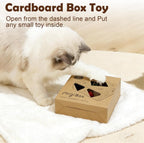 Migipaws indoor cat enrichment toy showing the USB rechargeable port and power switch.