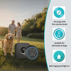 Sonew pet training doorbell with two waterproof buttons