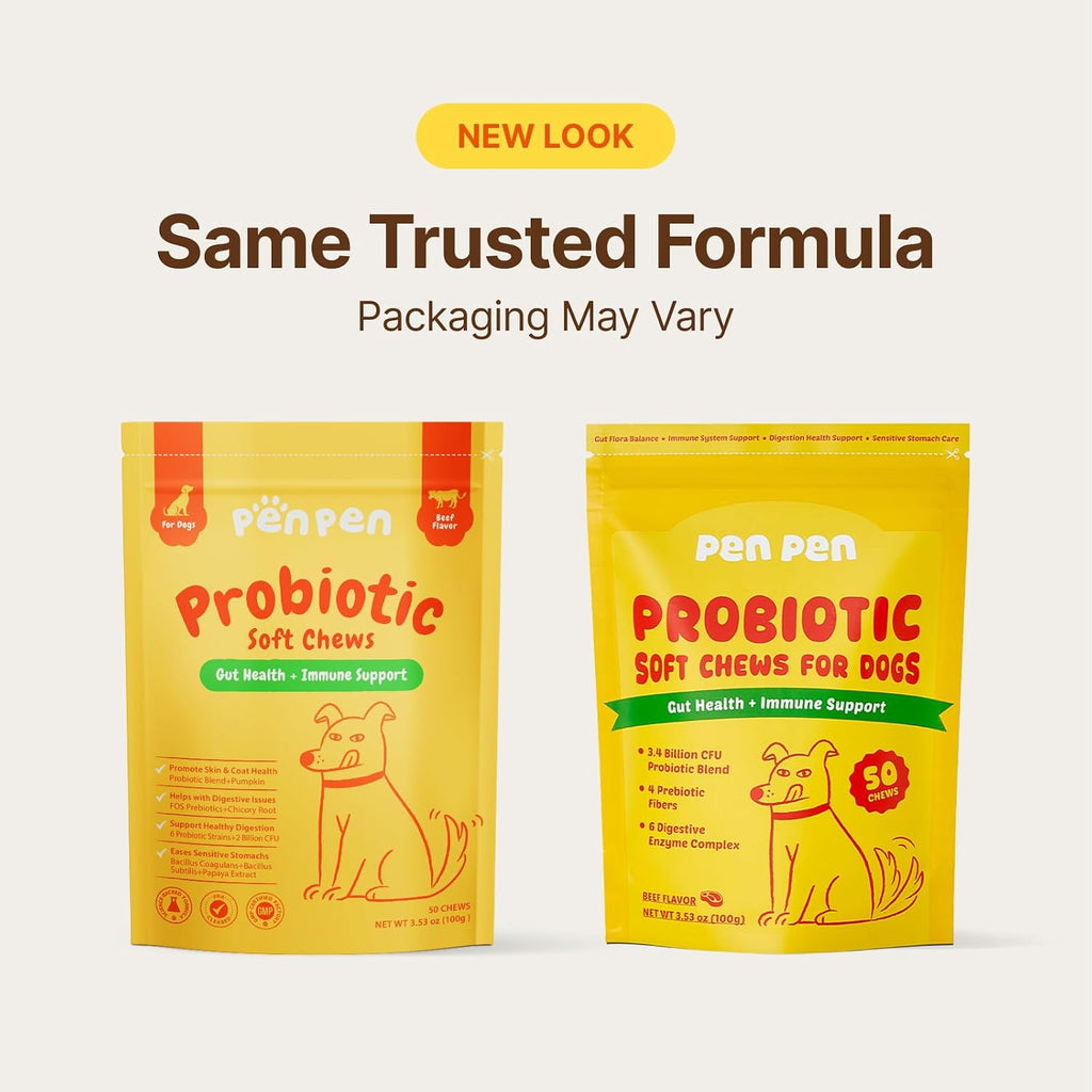 Penpen dog digestive health soft chews tub