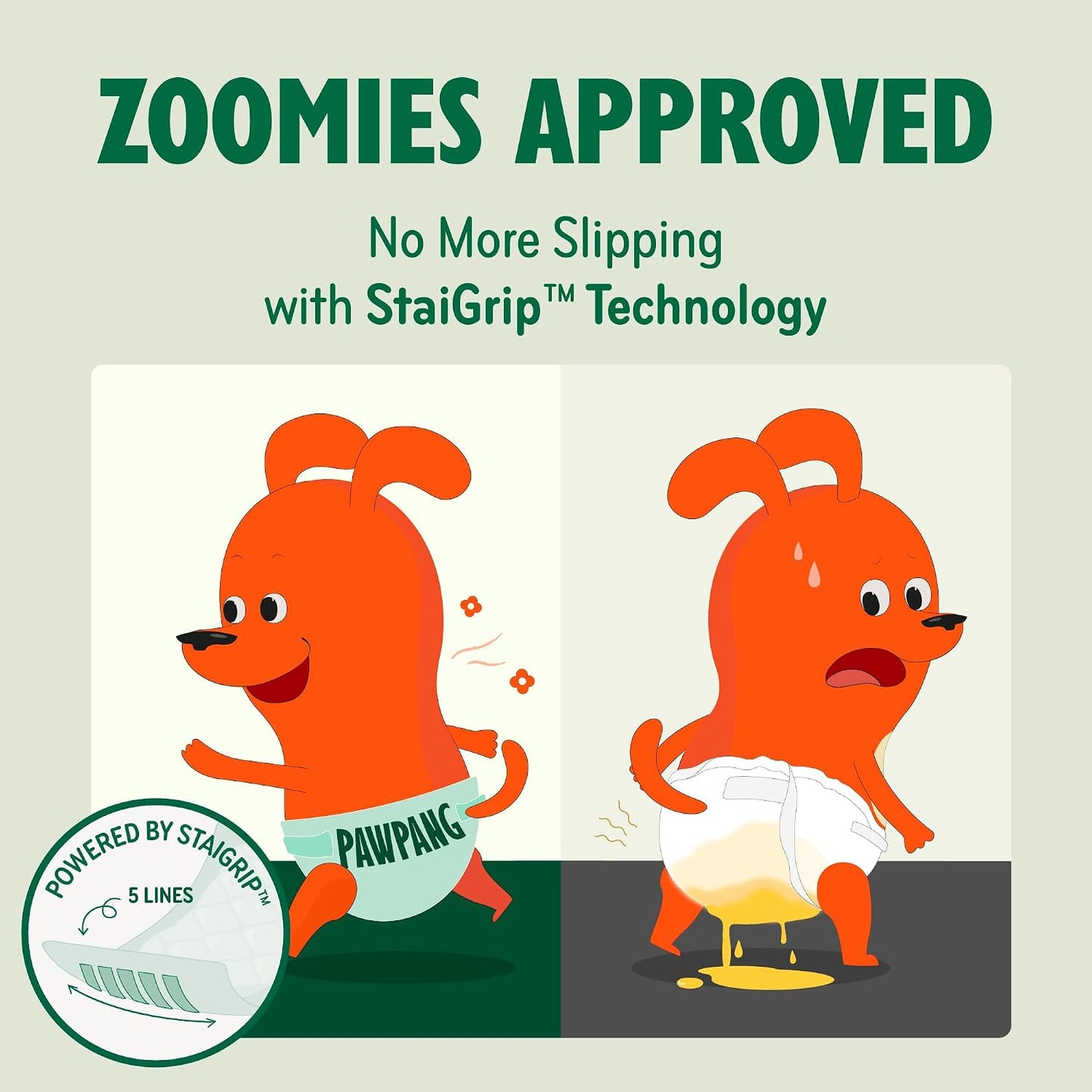 Premium disposable puppy diaper booster pads for extended overnight protection