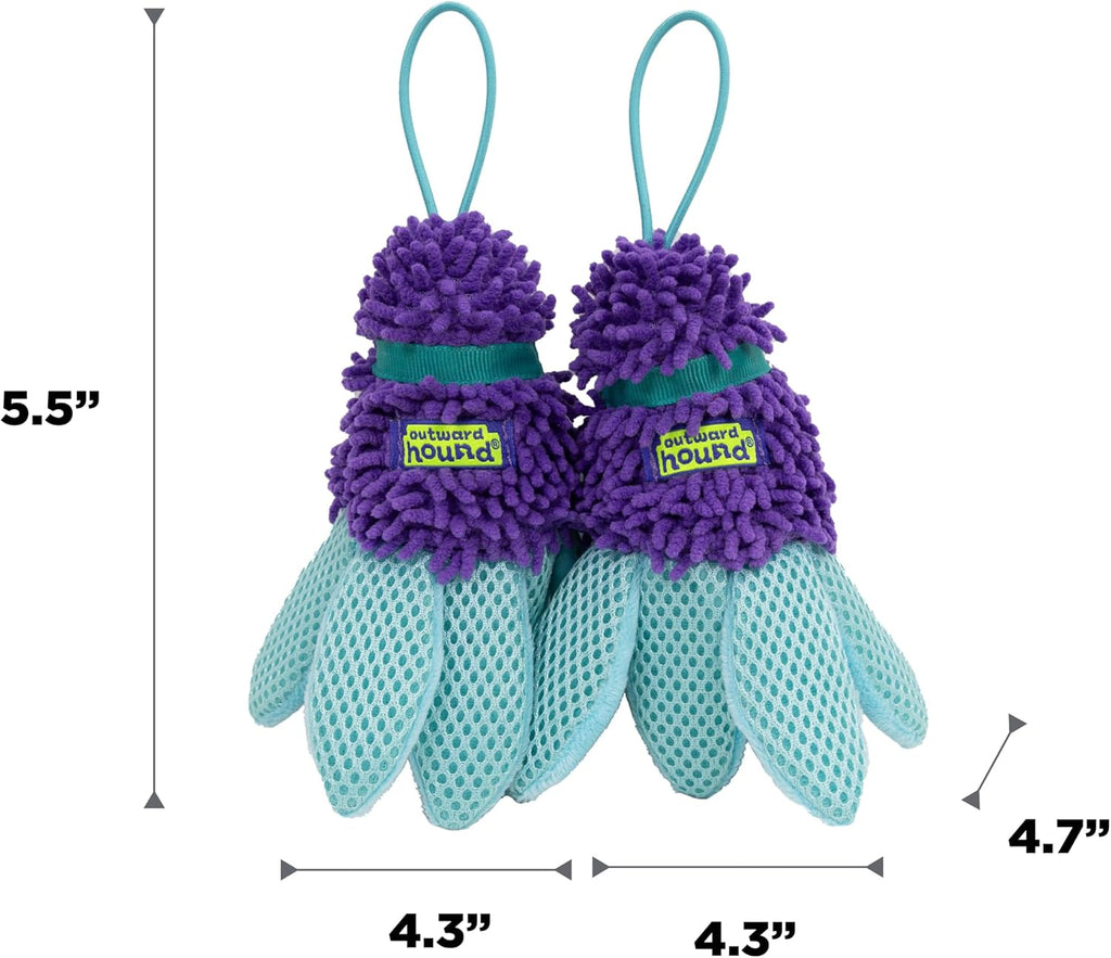 Outward Hound FlyFetch pet product packaging details and size specifications