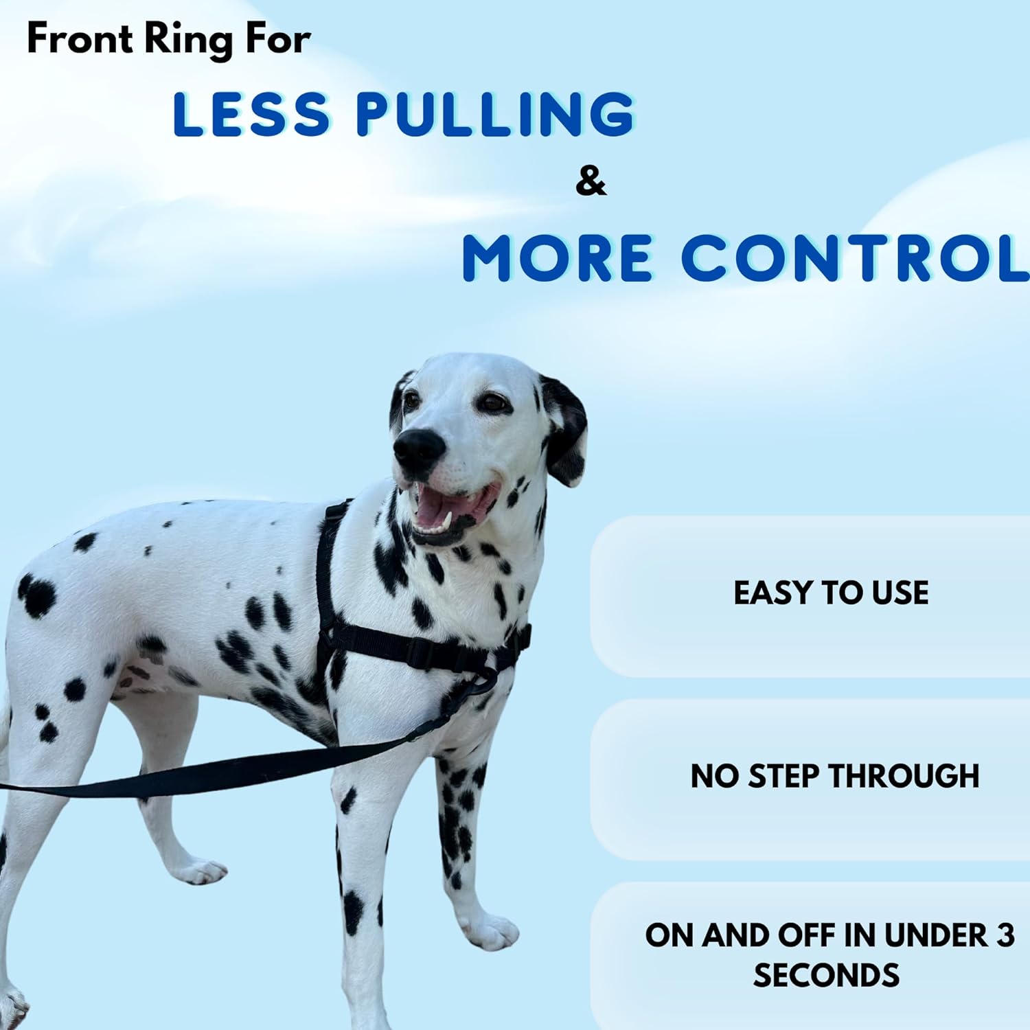 ShawnCo pet halter one-click quick-release buckle detail