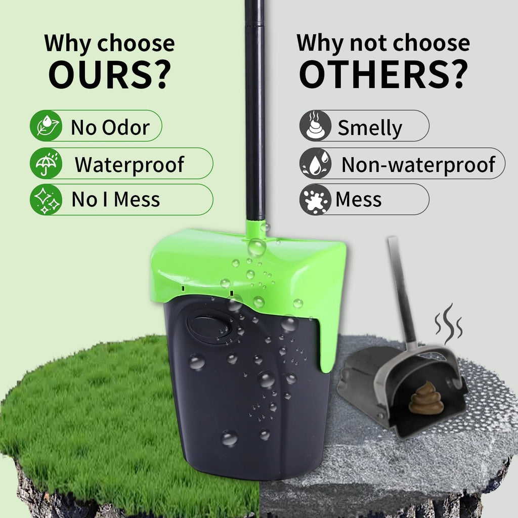 Ienjoyed heavy duty outdoor pooper scooper kit packaged for authentic pet care supply