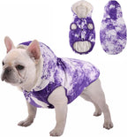 Side profile of Sawmong waterproof dog apparel in size XL