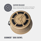 GUNNER impact resistant pet feeding bowl showing the rust proof ultra nylon material