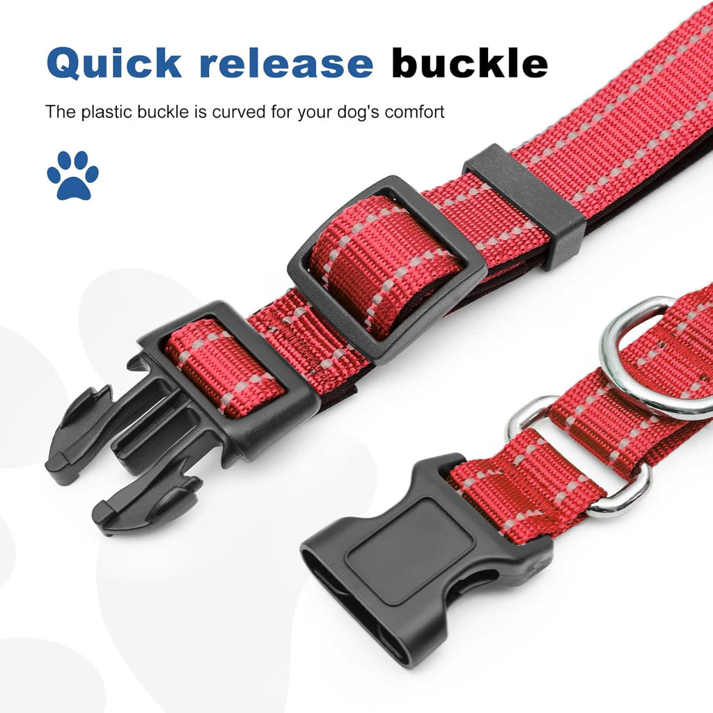 GDLKPS martingale training collar for puppies and large dogs side angle view.