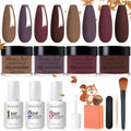 Honey Joy fall dip powder nail kit front view