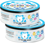 Litter Box Magic Cat Litter Deodorizer (Fresh Scent, 16 Oz, Pack of 1) - Premium Cat Litter Odor Eliminator Gel Jar | Cat Odor & Stain Removers, Urine Odor Eliminator & Pooping Deodorizer, Non Toxic - Image 9