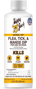 Happy Jack Flea and Tick Powder for Dogs & Puppies, Flea Powder for Flea Treatment & Control, Kills Pests, Ticks & Lice, Odorless & Non-Staining, Dust on Sleeping Quarters & Dogs (5 oz) - Image 13