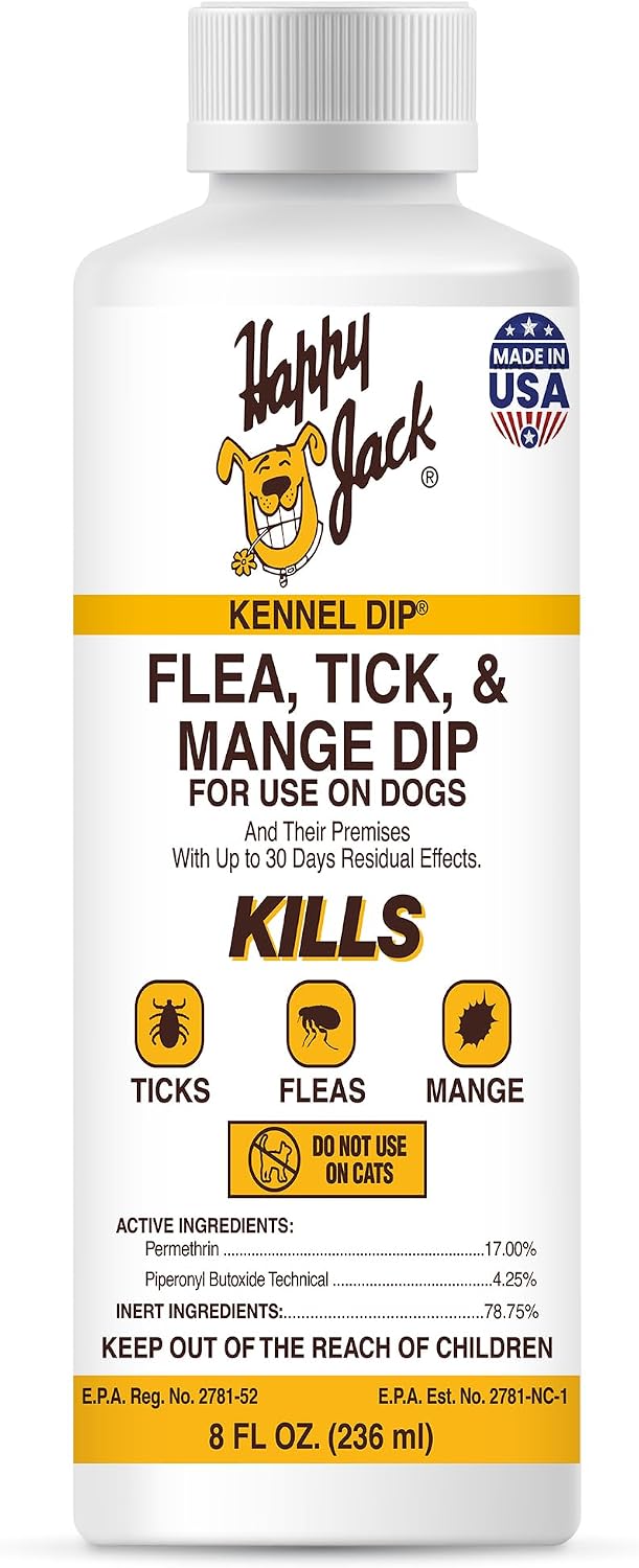 Happy Jack DD-33 (EPARN 2781-41) Flea and Tick Spray for Dog and Cat, Flea Treatment & Control, Water-Based Formula Kills Fleas & Ticks Effectively Yet Gentle on Skin & Hair, 16 oz - Image 10