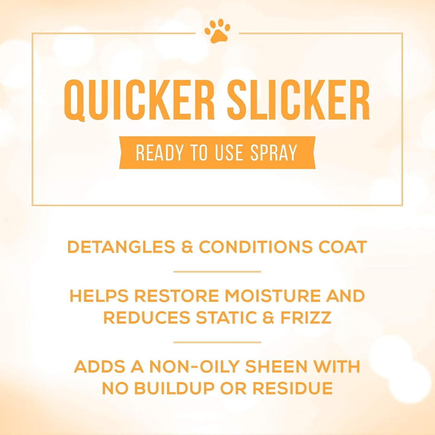 Premium USA imported professional pet grooming conditioning spray for dogs and cats