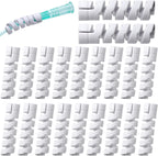 Lekgavd oxygen tube support crimp straightener front view for nasal cannula