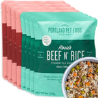 Portland Pet Food Company Fresh Dog Food Pouches - Human-Grade Topper Mix-Ins & Wet Pet Meals - Small & Large Breed Puppy & Senior Dogs - Gluten-Free Limited Ingredient Meal Toppers - 5 Pack Variety - Image 15