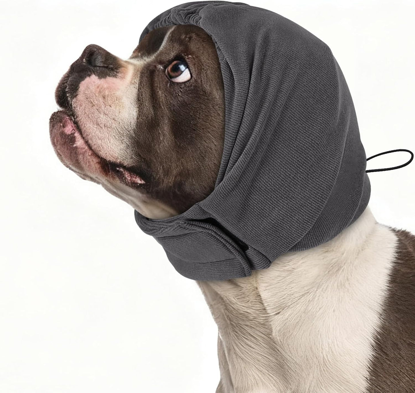KOESON Dog Calming Hoodie, Soft & Adjustable No Shake Ear Wrap for Dogs Hematoma, Noise Protection Dog Head Muffs, Anxiety Relief Ear Cover for Dogs for Fireworks, Separation, Drying, Thunder - Image 12