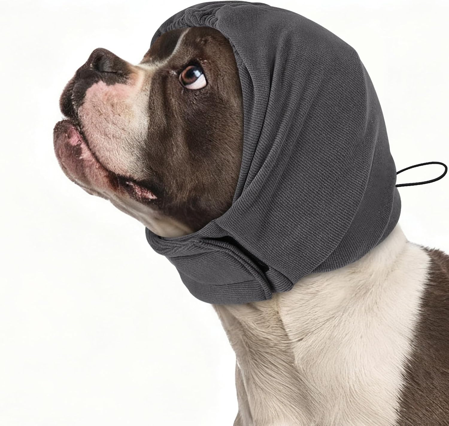KOESON Dog Calming Hoodie, Soft & Adjustable No Shake Ear Wrap for Dogs Hematoma, Noise Protection Dog Head Muffs, Anxiety Relief Ear Cover for Dogs for Fireworks, Separation, Drying, Thunder - Image 12
