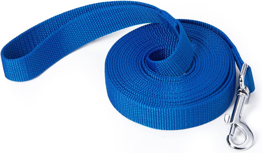 Strong Durable Nylon 10ft Long Dog Training Leash, Traction Rope, 1 Inch Wide, for Small and Medium Dog (Black, 10 Feet) - Image 10