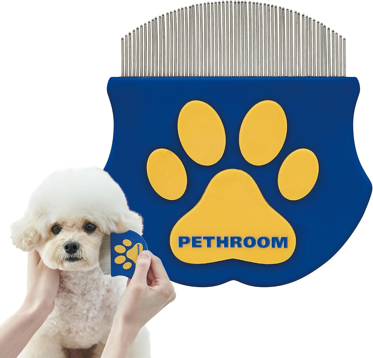 Pethroom Professional Eye Comb for pets front view