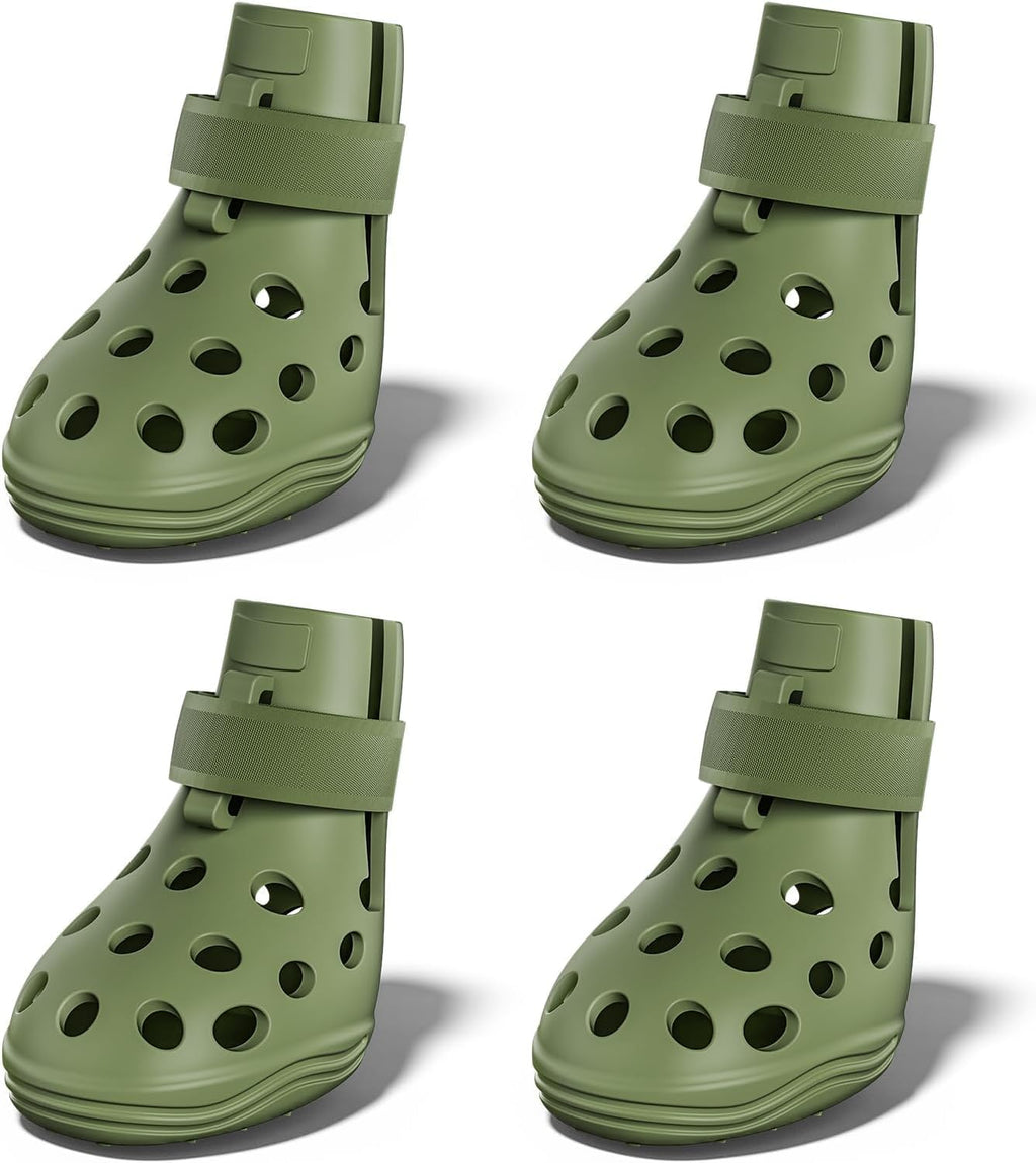 Dog Shoes for Hot Pavement, Breathable Dog Boots Paw Protectors with Adjustable Straps & Non-Slip Sole, Easy On & Off, Waterproof, Easy-Cleaning (Camouflage, XL) - Image 13