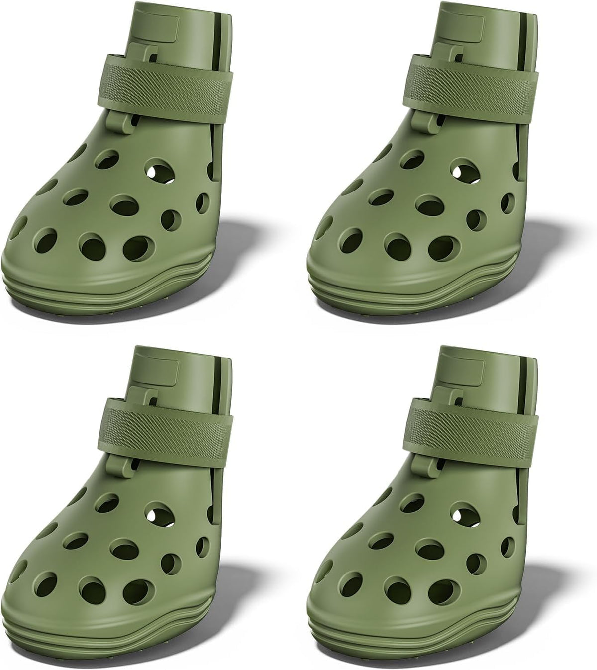 Dog Shoes for Hot Pavement, Breathable Dog Boots Paw Protectors with Adjustable Straps & Non-Slip Sole, Easy On & Off, Waterproof, Easy-Cleaning (Camouflage, XL) - Image 13