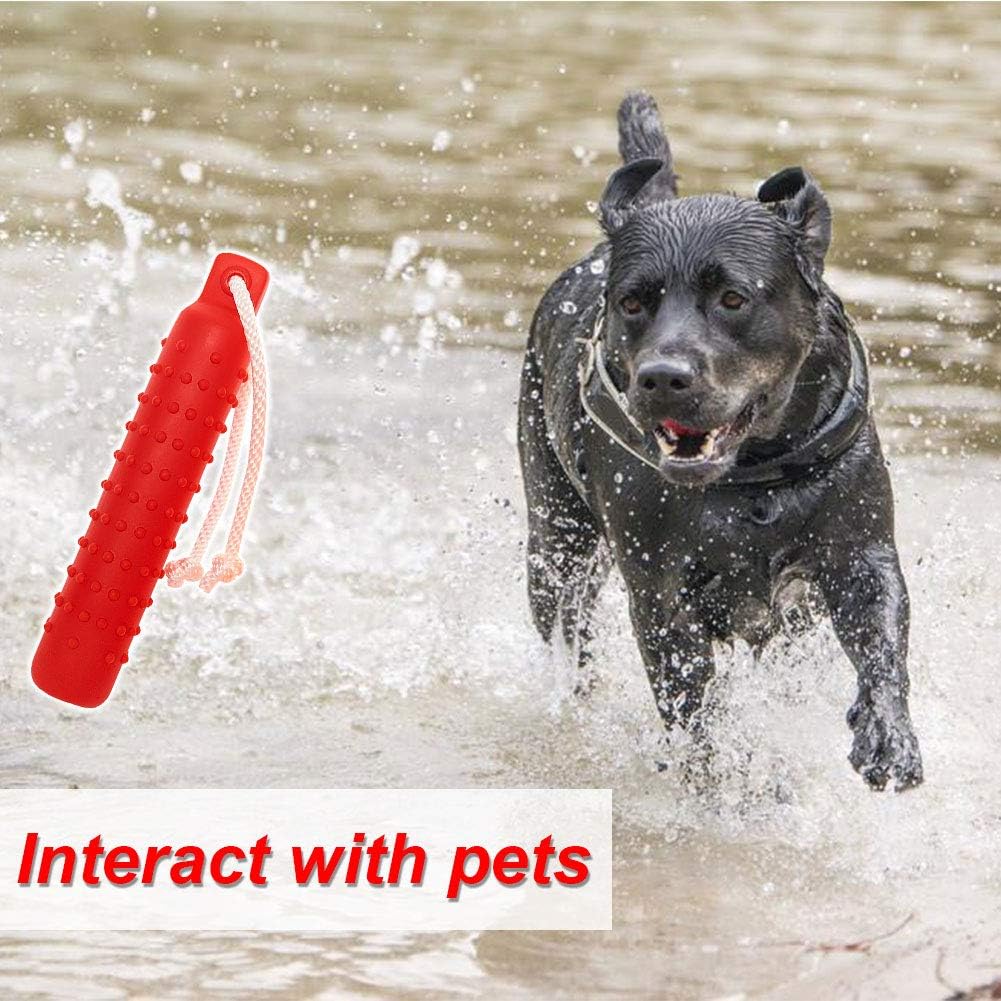 Dog Float Toy, Retriever Training Dummy, Floating Dog Toys for Water Fetch, Lightweight for Float on The Water Pool Fetch Rope, Interactive Pool Toy for Small to Large Dogs - Image 9
