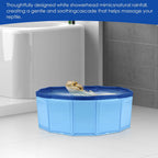 Side angle of the stable reinforced walls on the expanded Enochainchin lizard bathtub.