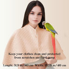 Packaged ZYPHOLIE parrot diaper and shoulder protector ready for use