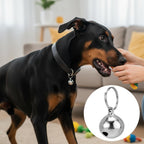 Larrel anti lost pet training bells for outdoor tracking and identification safety