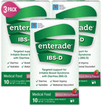 Enterade IBS-D powder packets mixed berry flavor front view box packaging