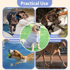 HhiMyOct dog bathrobe neck collar adjustment feature