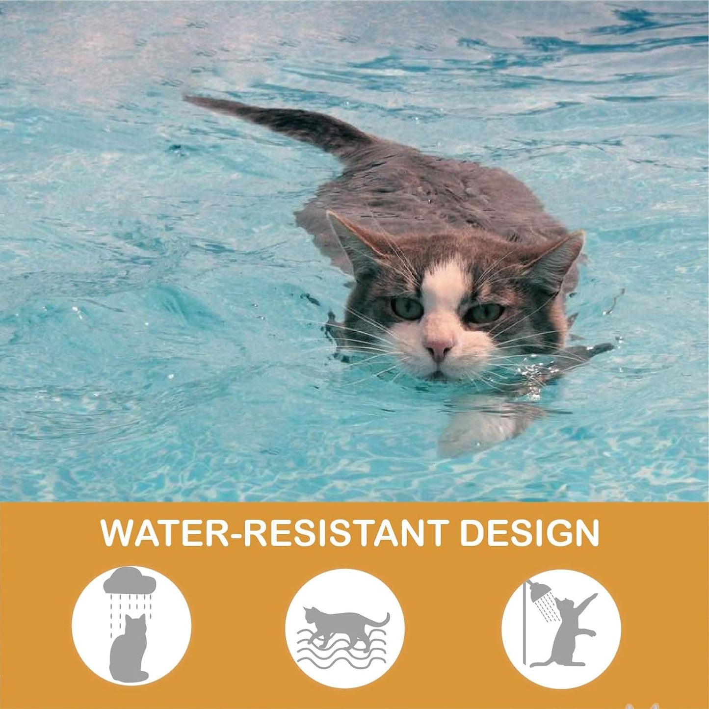 Detailed view of Baravi flea and tick collar mechanism