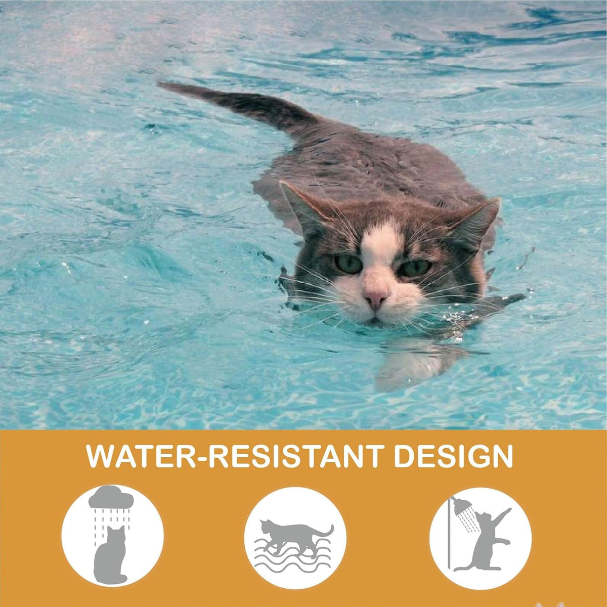 Detailed view of Baravi flea and tick collar mechanism