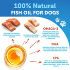 Artullano high EPA DHA pet supplement for dog coat shedding control.