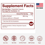 Pure Micronutrients pure saffron extract capsules close up