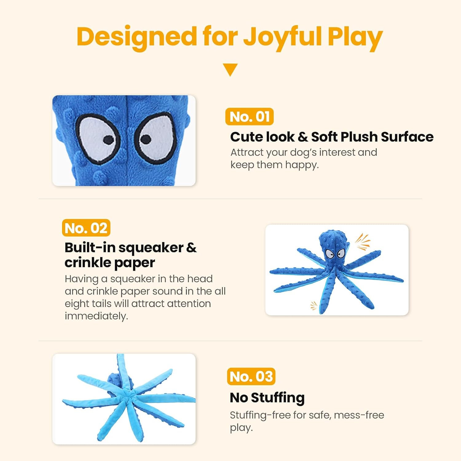 HGB interactive dog tug toys pack in bright colors