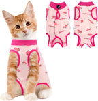 Coppthinktu Cat Recovery Suit Female, Breathable Cat Onesie After Surgery Female for Abdominal Wounds or Skin Diseases, Surgery Recovery Suit Kitten Surgical Onesie After Spay Wear Anti Licking - Image 12
