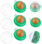 Balacoo vitamin rich pet snack licker ball providing interactive play and digestive care for adult cats