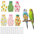 6 Pack Reusable Bird Diapers with 10 Washable Pads - Image 1