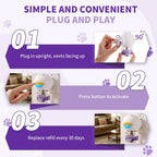 Cat Calming Diffuser Kit with 2 Diffusers & 4 Refills (48mL Each), Cat Pheromones Calming Diffuser for Cat Anxiety Relief, Stress Reduction & Behavior Support, 30-Day Refills, Suitable for All Cats - Image 6