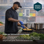 Authentic USA imported fresh wet dog food topper poured over dry kibble in a bowl.