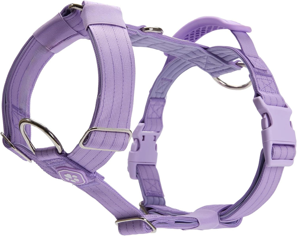 Spark Paws No Pull Dog Harness with Handle for Large Dogs, Heavy Duty Dog Harness for Big Strong Breeds, Adjustable, Y Shaped Padded Halter Design with Front Clip - 90s Retro - M - Image 12