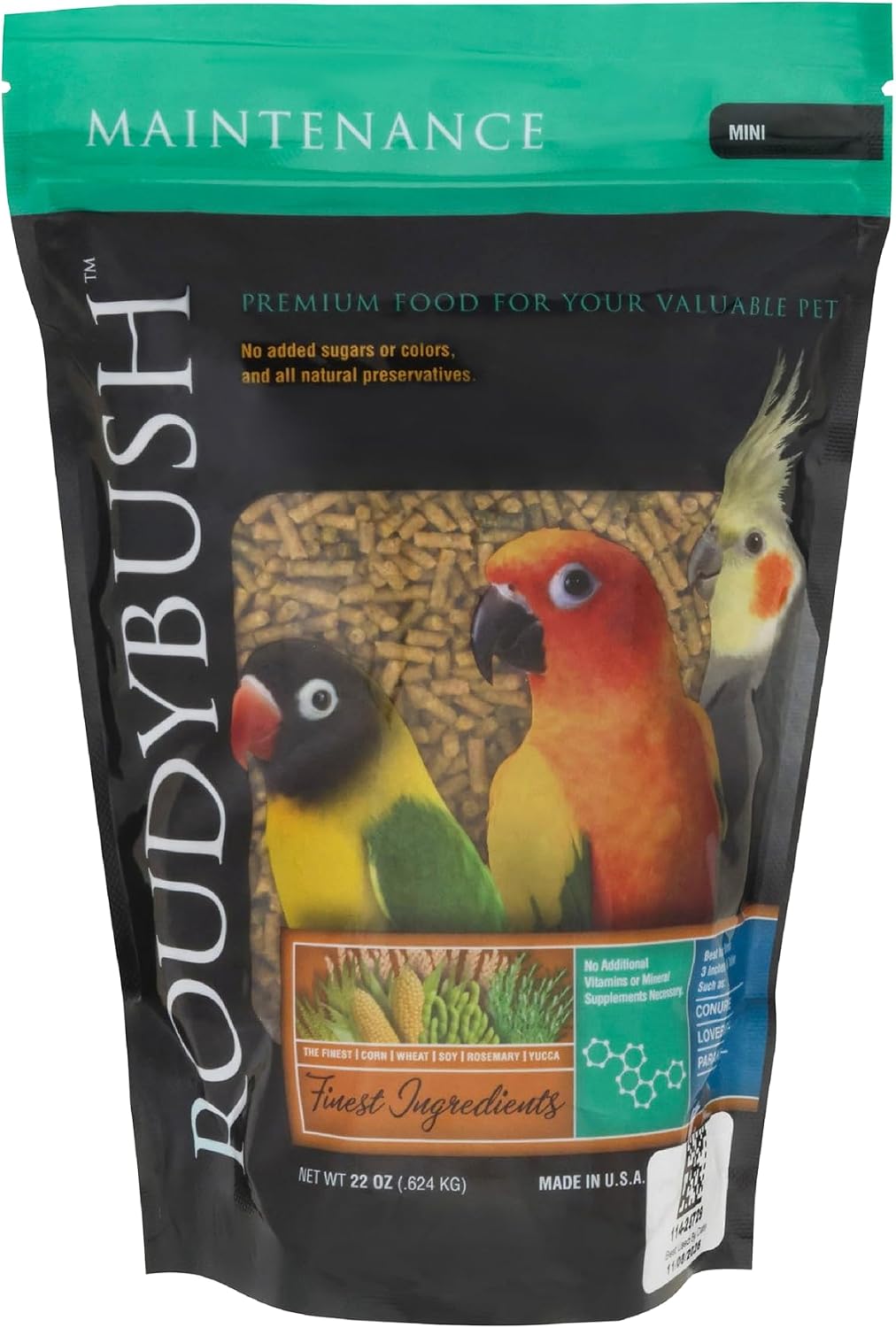 RoudyBush Daily Maintenance Bird Food, Crumbles, 44-Ounce, 2.75 lb (244CRDM) - Image 10