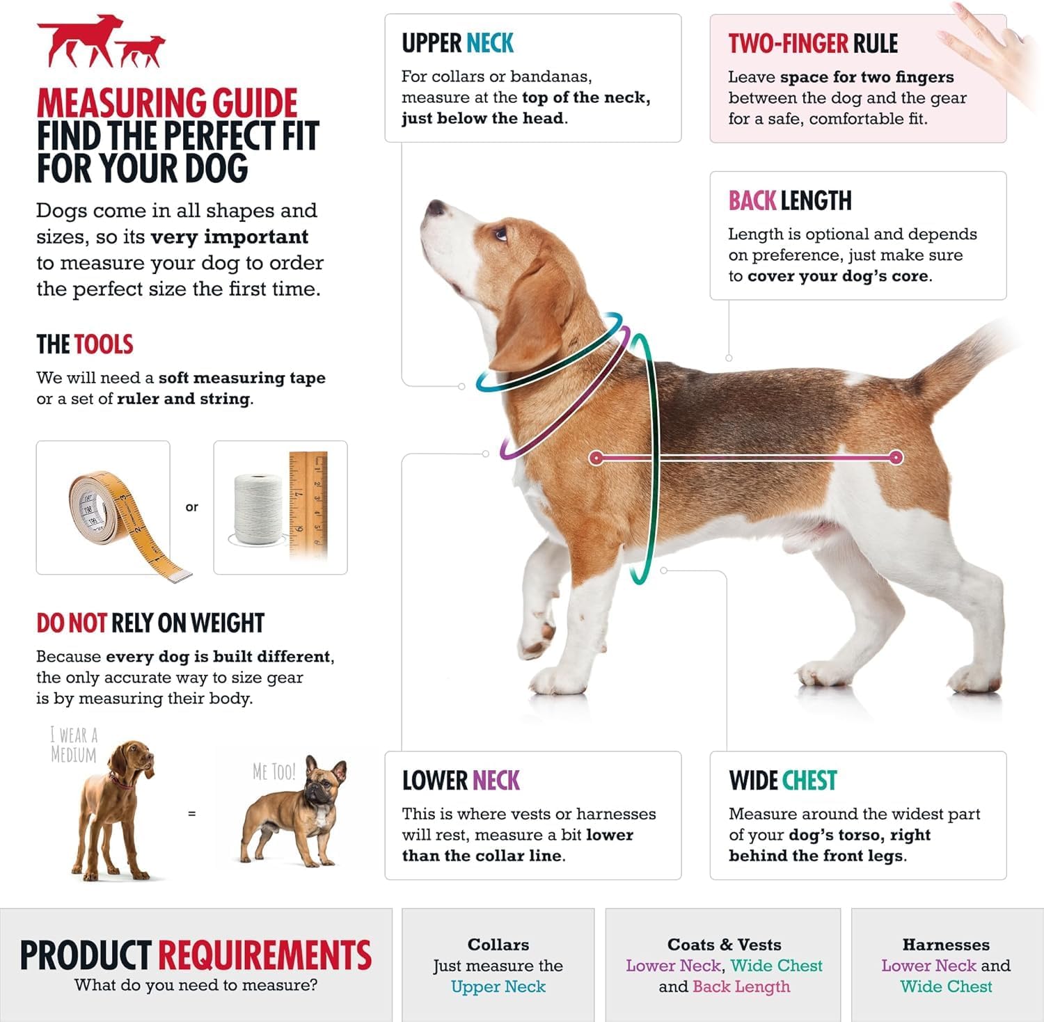 Tuff Pupper imported outdoor pet apparel high visibility safety strips
