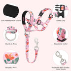 Side view of Ezierfy adjustable dog head halter on dog