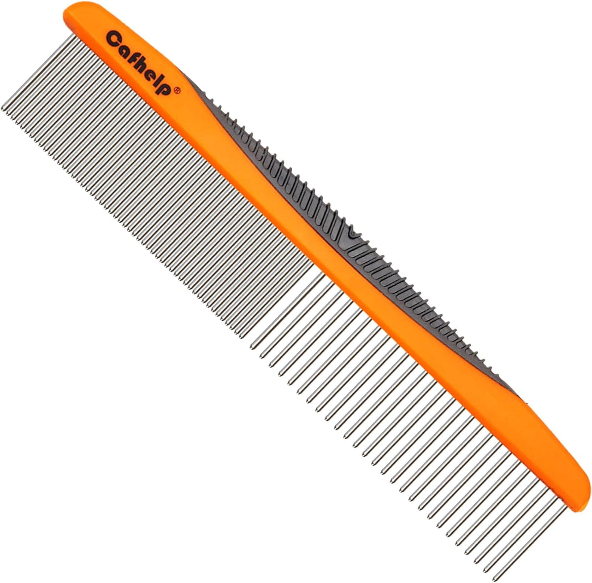Cafhelp Metal Dog and Cat Grooming Comb front view
