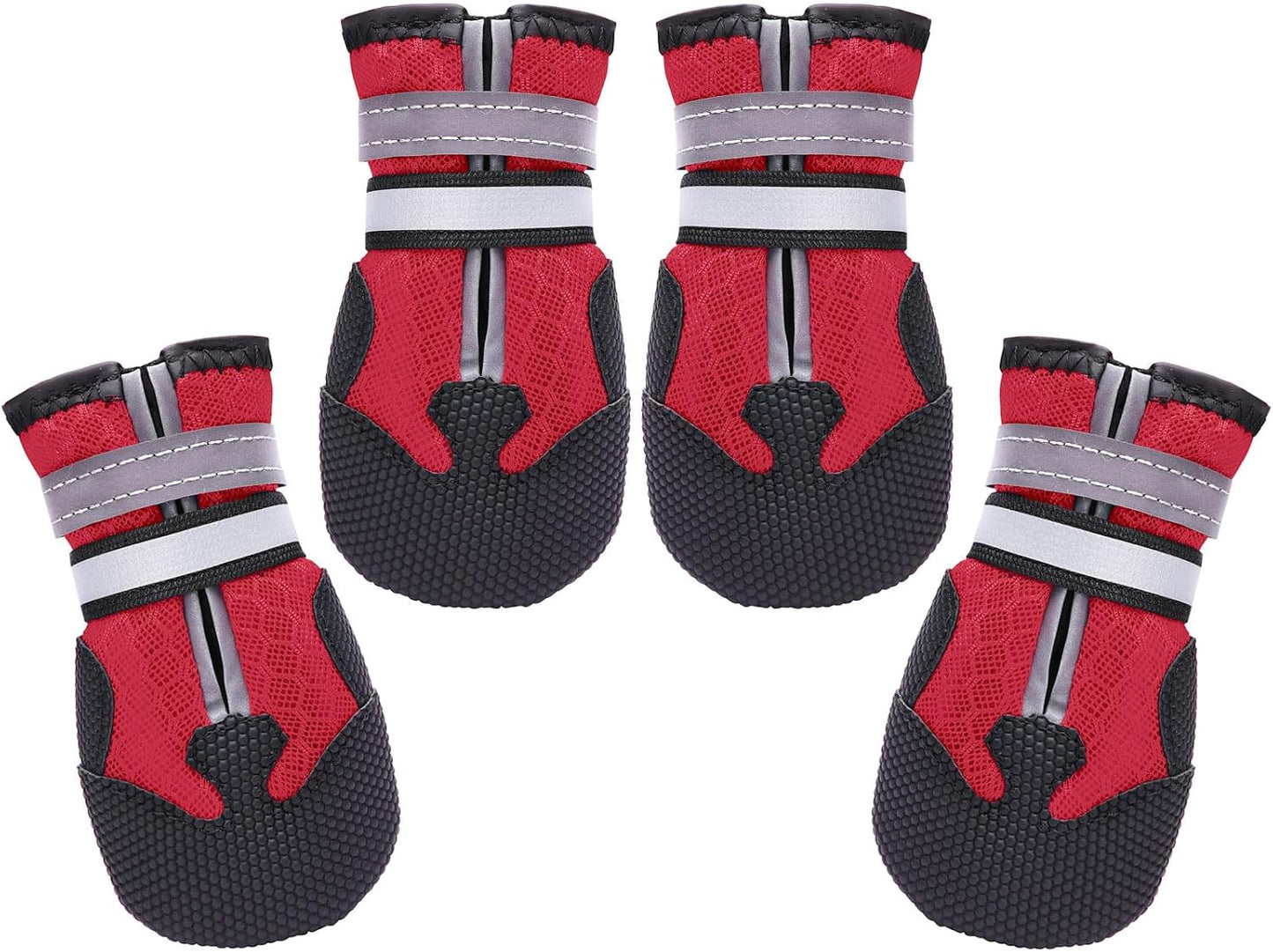 Comparison of Dimicoo dog boot sizes for different breeds