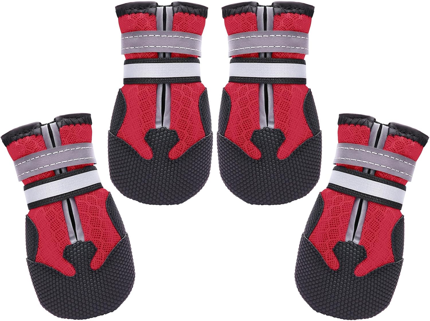 Comparison of Dimicoo dog boot sizes for different breeds