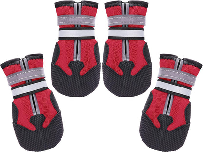 Comparison of Dimicoo dog boot sizes for different breeds