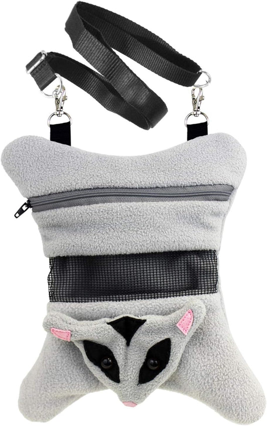 Glider Bonding Pouch - Carry Bonding Pouch for Sugar Gliders, Rats, Ferrets, Chinchillas, Squirrels, Marmosets, Hamsters, Gerbils & Small Animals - Image 1