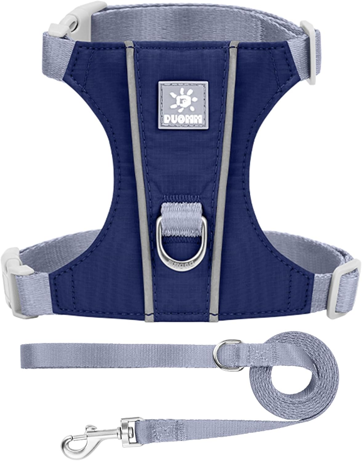 Rishav Pet Care kitten harness showcasing the pressure free comfortable chest support layout.