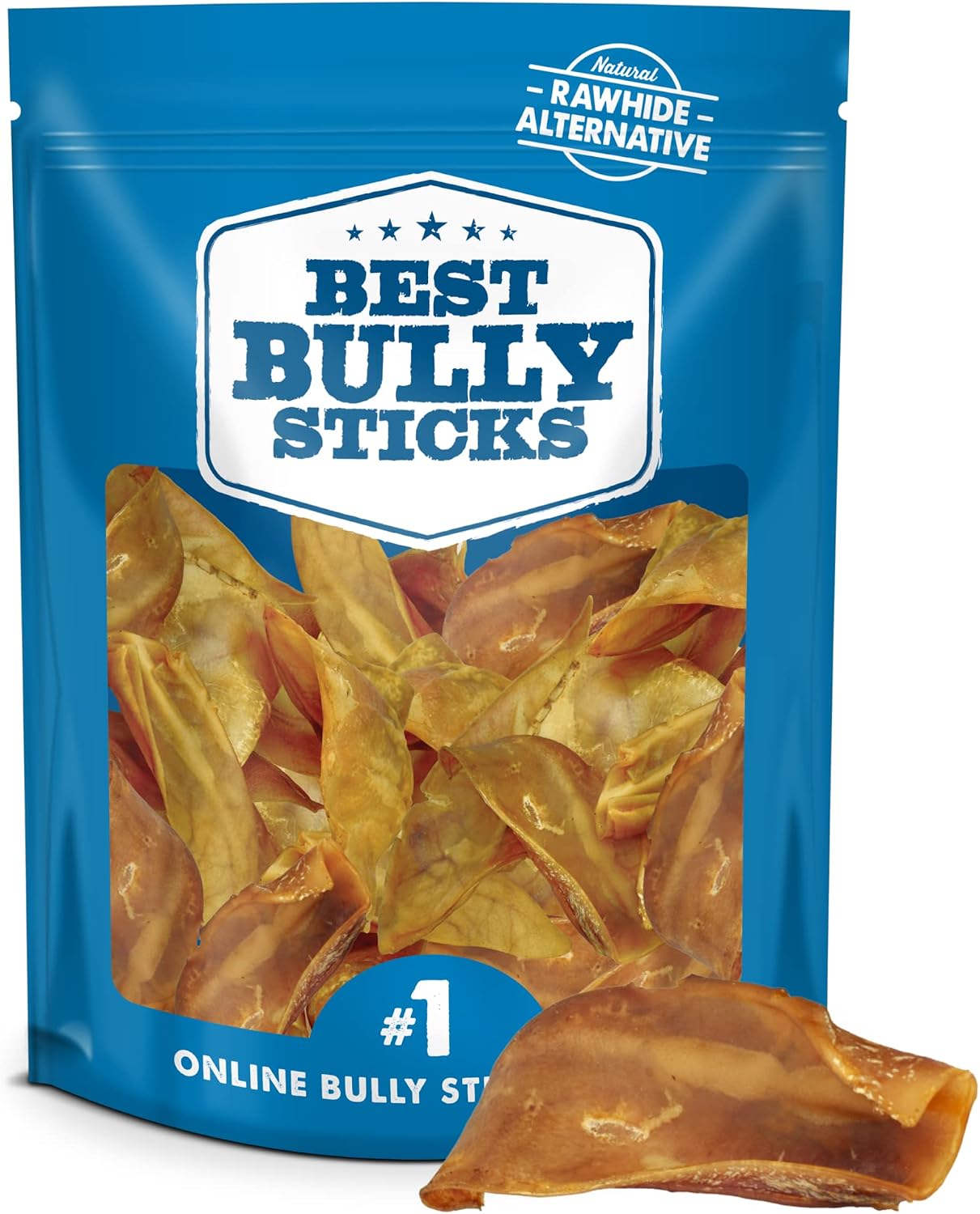 Natural pork dog treats suitable for puppies small medium and large breeds